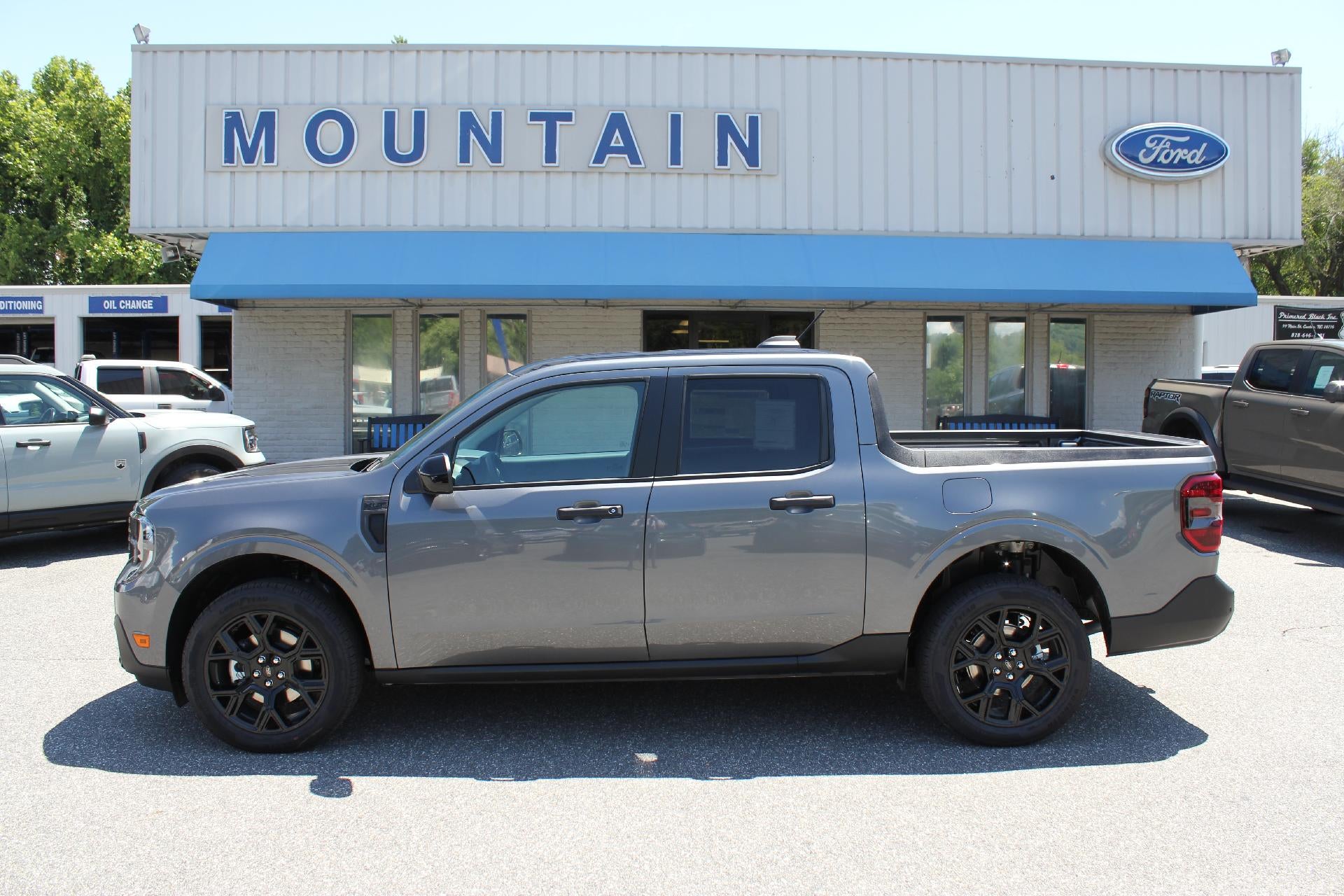 2026 Ford Maverick XLT in Carbonized Gray Metallic — front three-quarter view